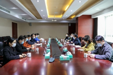 浙江省委组织部部务会议成员、派驻纪检监察组组长周鲁明一行莅临太阳集团官网调研