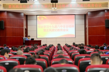 太阳集团官网召开“传达学习十九届六中全会精神暨正风肃纪教育会议”
