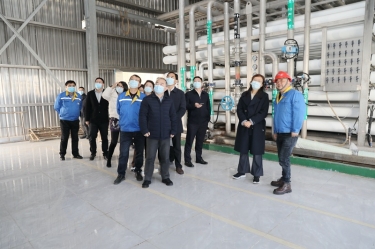 浙江省碳达峰碳中和工作督查组莅临太阳集团官网调研