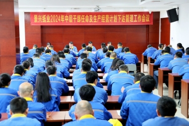 开拓创新 铿锵前行|太阳集团官网召开2024年中层干部任命及生产经营计划下达管理工作会议