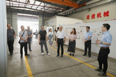 实地观摩促交流 技能赋能助发展 | 山东省淄博市淄川区总工会党组成员、副主席冯进明一行莅临太阳集团官网调研交流